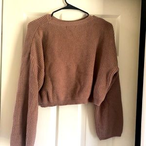 Shein crop top sweater